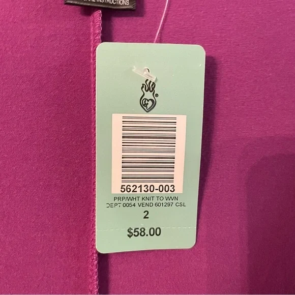 Torrid Dress NEW Purple and White Colorblock Dress Size 2 Torrid NWT - Picture 5 of 8